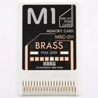Korg Brass Rom Card MSC-011 M1R Synthesizer Used. Price: $87.00.