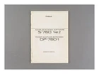 Roland S-760 Ver 2 Owner's Manual Used Perfect Circuit. Price: $34.99.