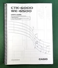 Casio WK-6500 Instruction Manual: 132 Pages Coil Bound & Clear Covers! Brand. Price: $24.95.
