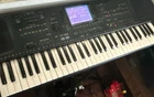 Technics KN2000 61-KEY Electronic Keyboard, Midi, Built-in Speaker, Black Used. Price: $312.50.