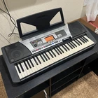 Yamaha PSR-350 Portable 61-KEY Digital Keyboard With Music Stand & Floppy Disk Used. Price: $299.86.