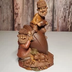 Vtg Cairn Studio Tom Clark 1989 Gnomes Split-t And Flex Retired With Coa Used. Price: $37.50.