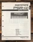 Yamaha PSR-41 Portatone Keyboard Service Manual *original* Like. Price: $24.97.