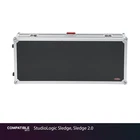 Gator Tour Case For Studiologic Sledge, 2.0 Keyboard Road With Wheel New. Price: $569.99.