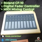 Roland CF-10 Digital Fader Controller Midi Mixing Surface Tested Japan Used. Price: $110.32.