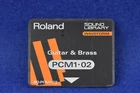 Roland Waveform SO-PCM1-02 Guitar & Brass Card Memory Used. Price: $110.00.