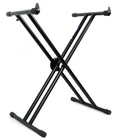 Rockville Double X Braced Keyboard Stand Push Button Lock For Yamaha PSRS975 New. Price: $39.95.