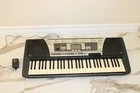 Yamaha PSR-350 Portable Keyboard 61-KEY Touch Sensitive Digital "tested Working" Used. Price: $349.00.