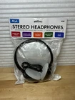 Atak A2HP Stereo On-ear Black Headphones New Sealed. Price: $19.95.