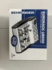Behringer Eurorack UB502 Mixing Board(tested) With Box And Manuals Open. Price: $94.99.